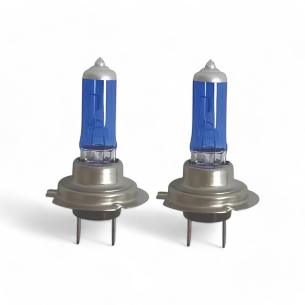 Jgo. Lamp.luz Baja H7 55w.  Azul