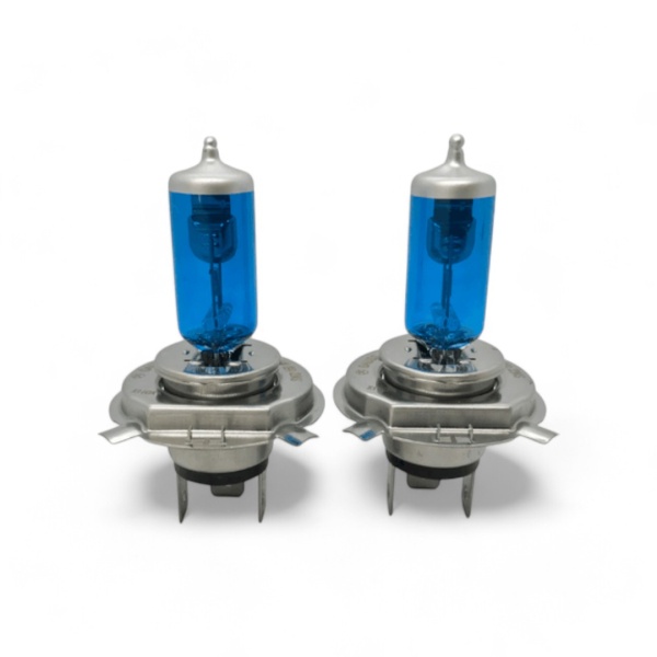 Jgo. Lamp.faro Del.       H4 60/55w Azul