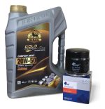 Kit Filtro Aceite + Lubricante 4 Lts. 20w50 - Imagen 2